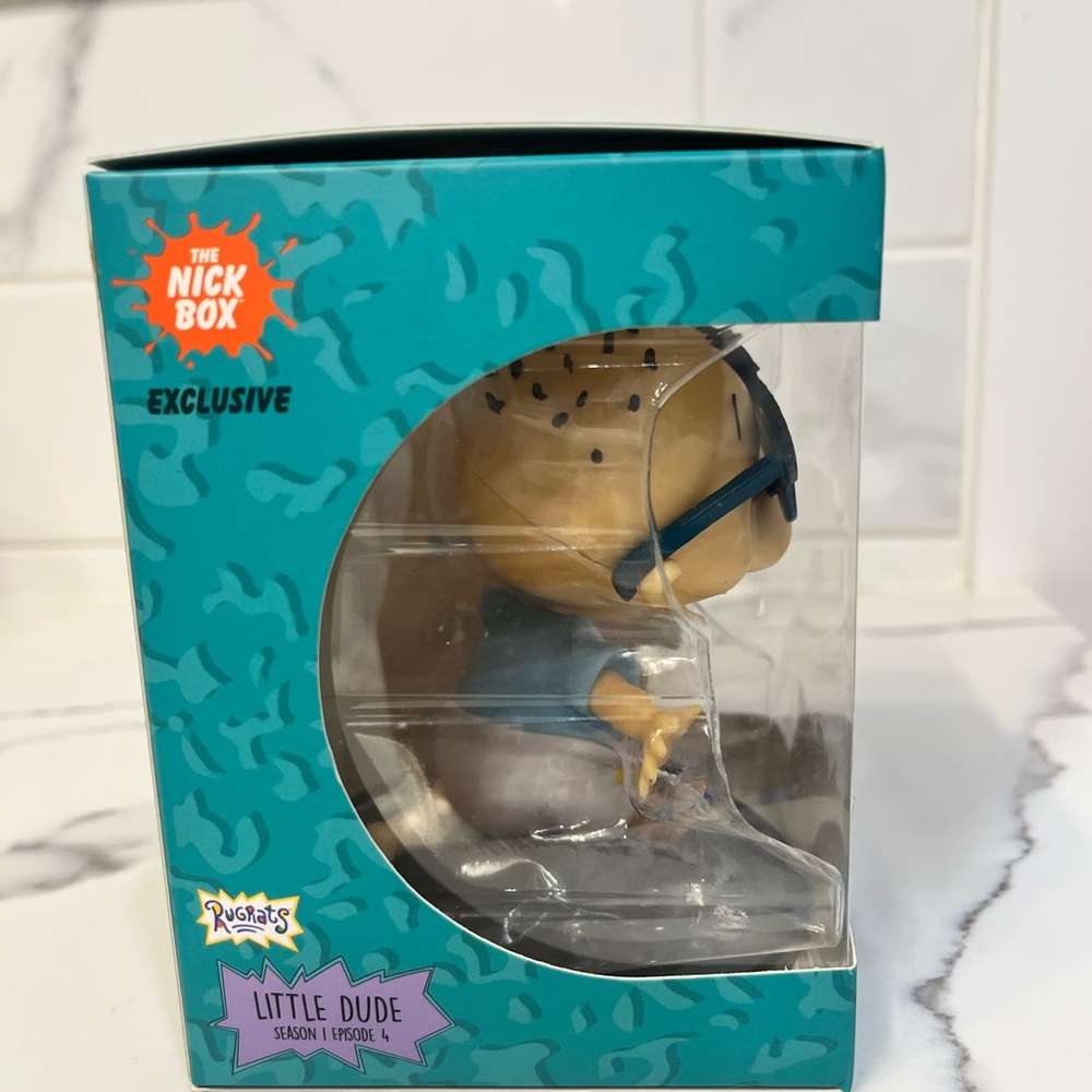 New The Nick Box Rugrats Tommy Pickles " Little Dude" Vinyl Toy 2017 Nickelodeon - Picture 6 of 8